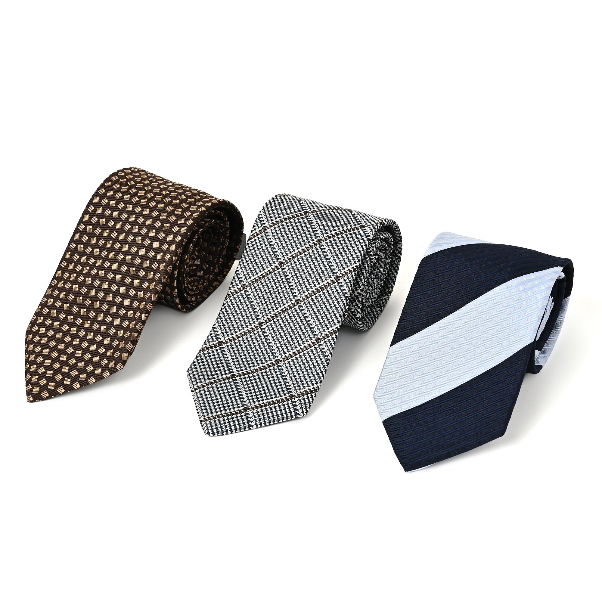 アウトレット限定 シルクネクタイ3本セット Bセット