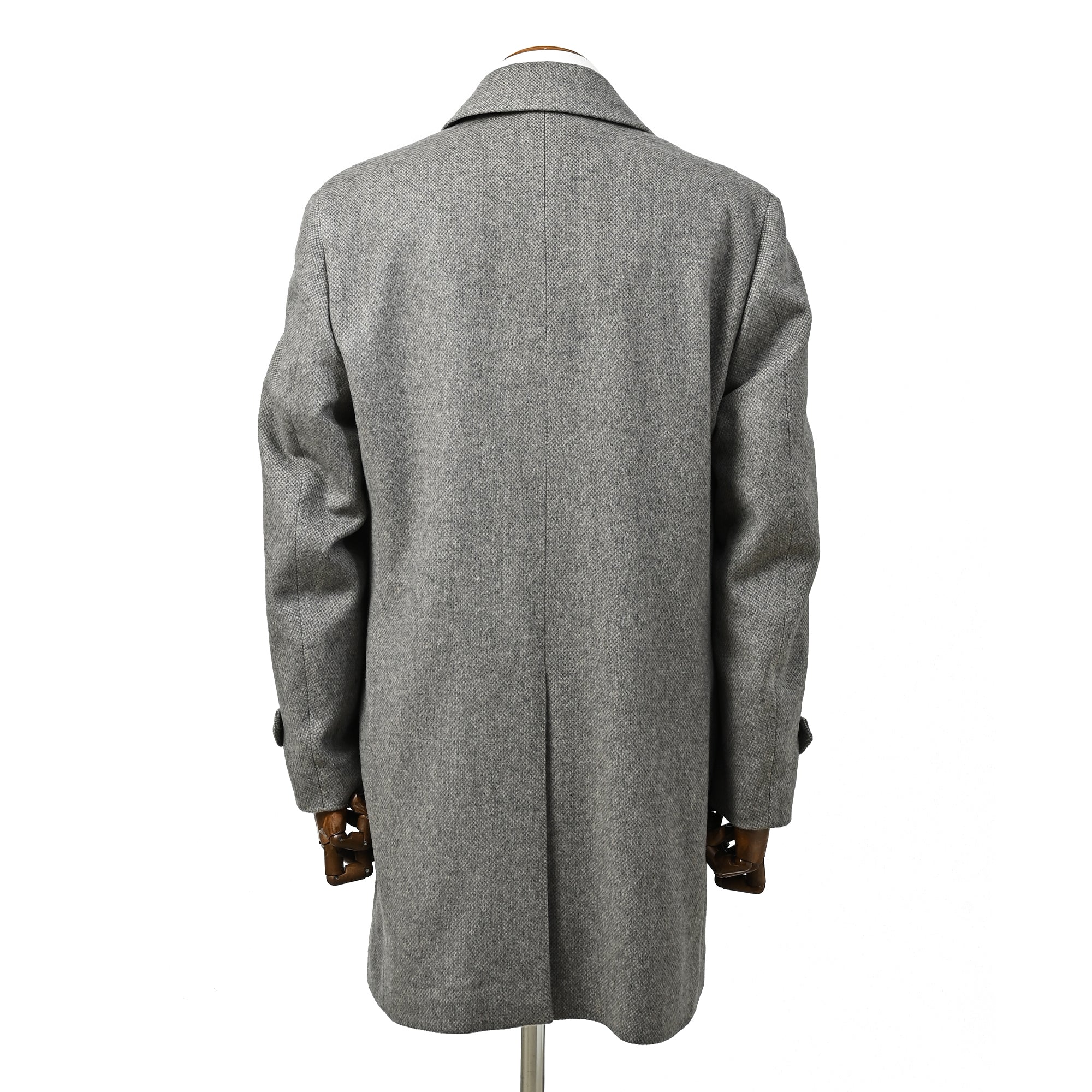 バーバリー ロンドン ウールカシミヤ ステンカラーハーフコート 40(M相当) バーバリー ロンドン ウールカシミヤ ステンカラーハーフコート 40(M