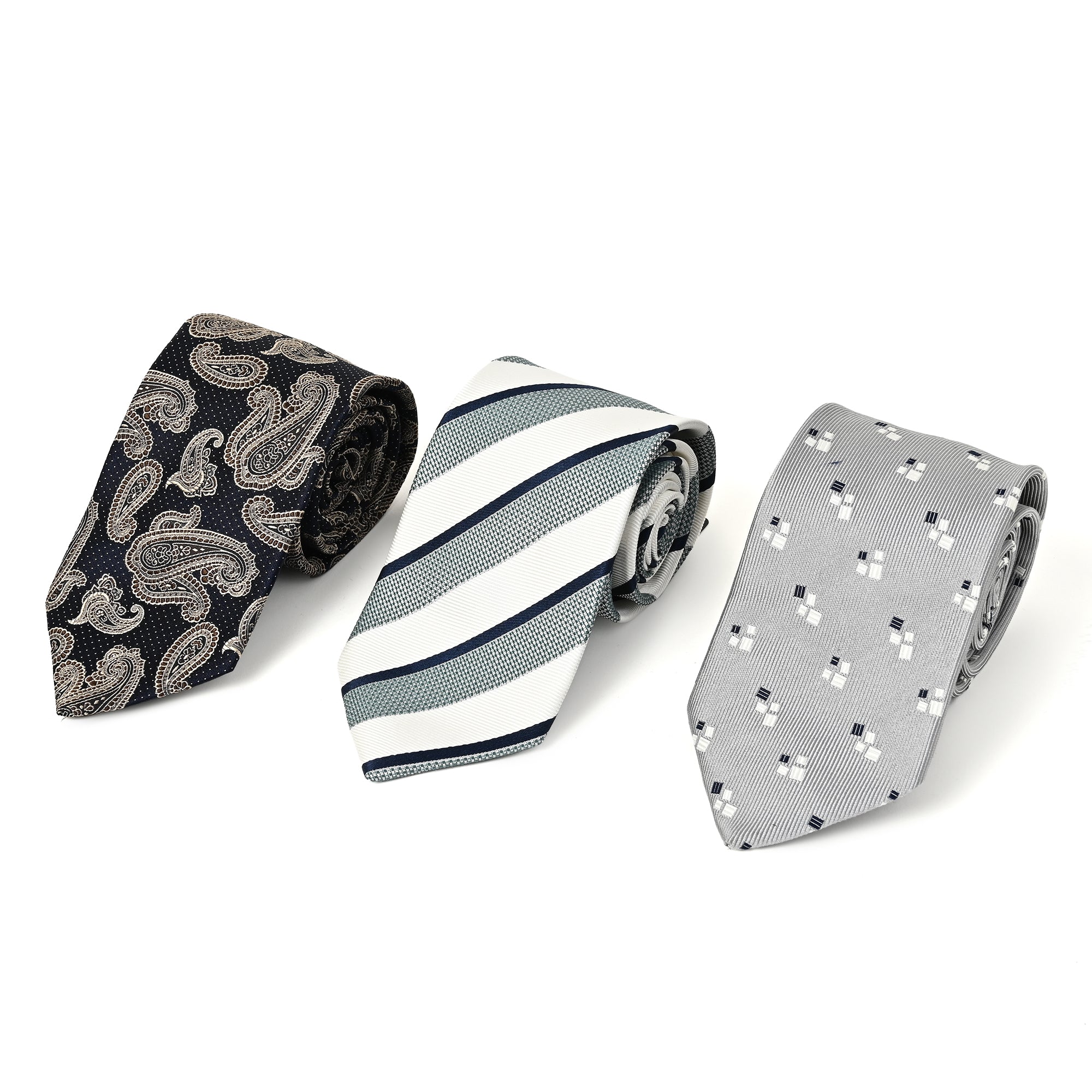 アウトレット限定 シルクネクタイ3本セット Cセット