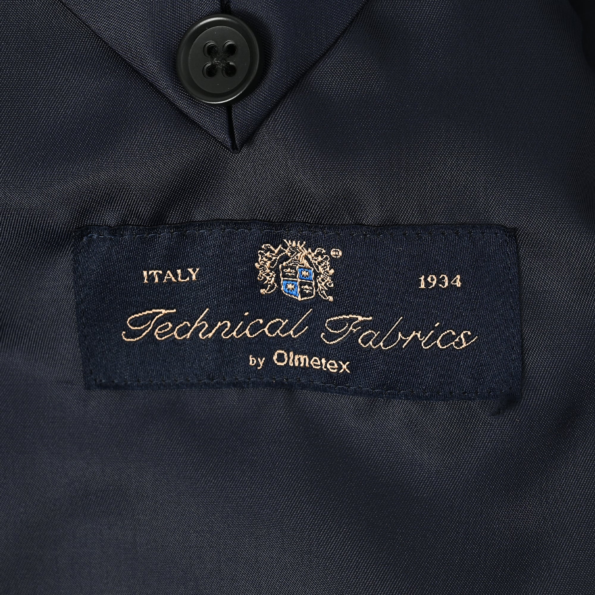 OLMETEX ステンカラーダウンコートコート ダークネイビー C-605-D