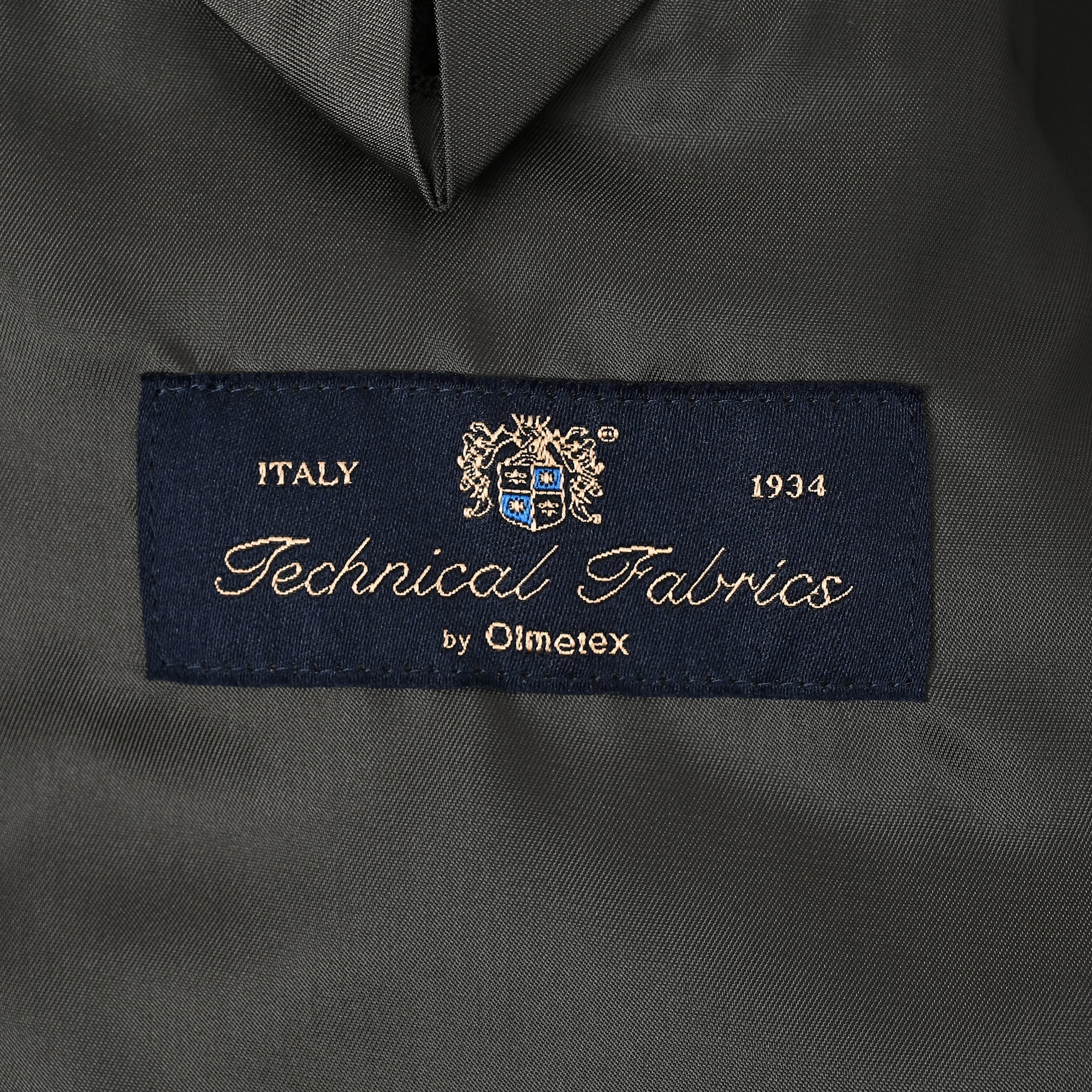 OLMETEX ステンカラーダウンコート チャコールグレー C-605-A