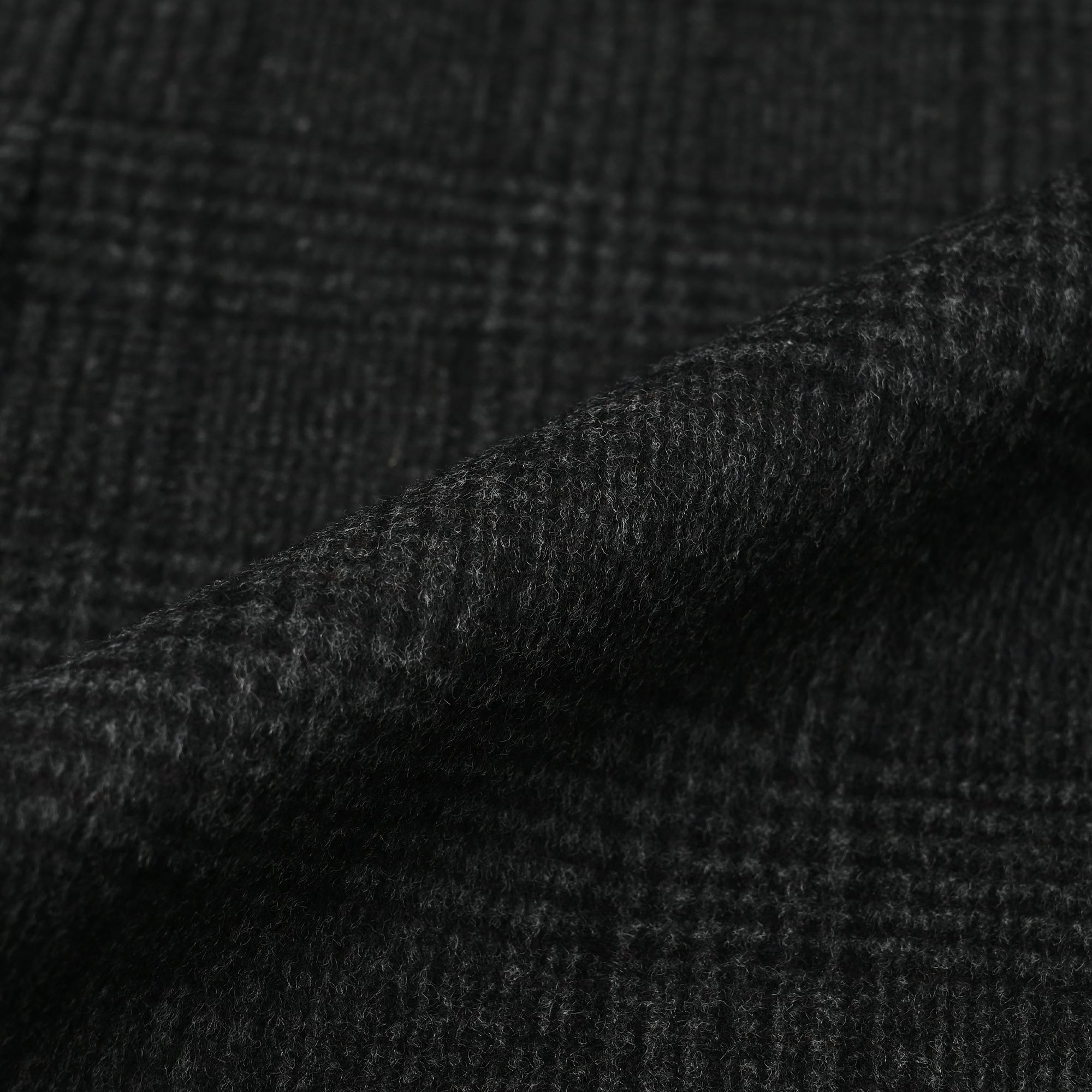 Super120'S チェスターコート チャコールグレー W-605-A