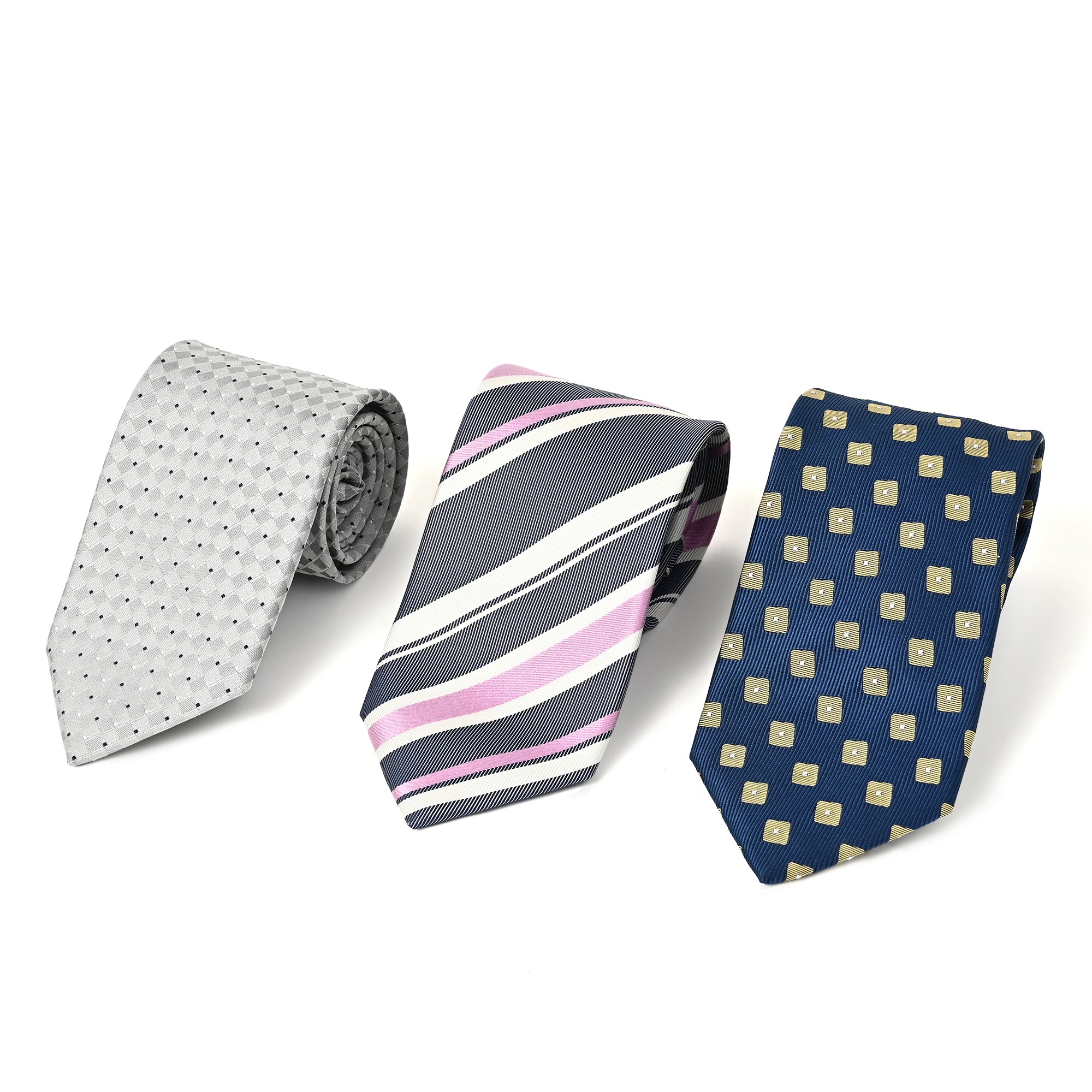 アウトレット限定 シルクネクタイ3本セット Nセット