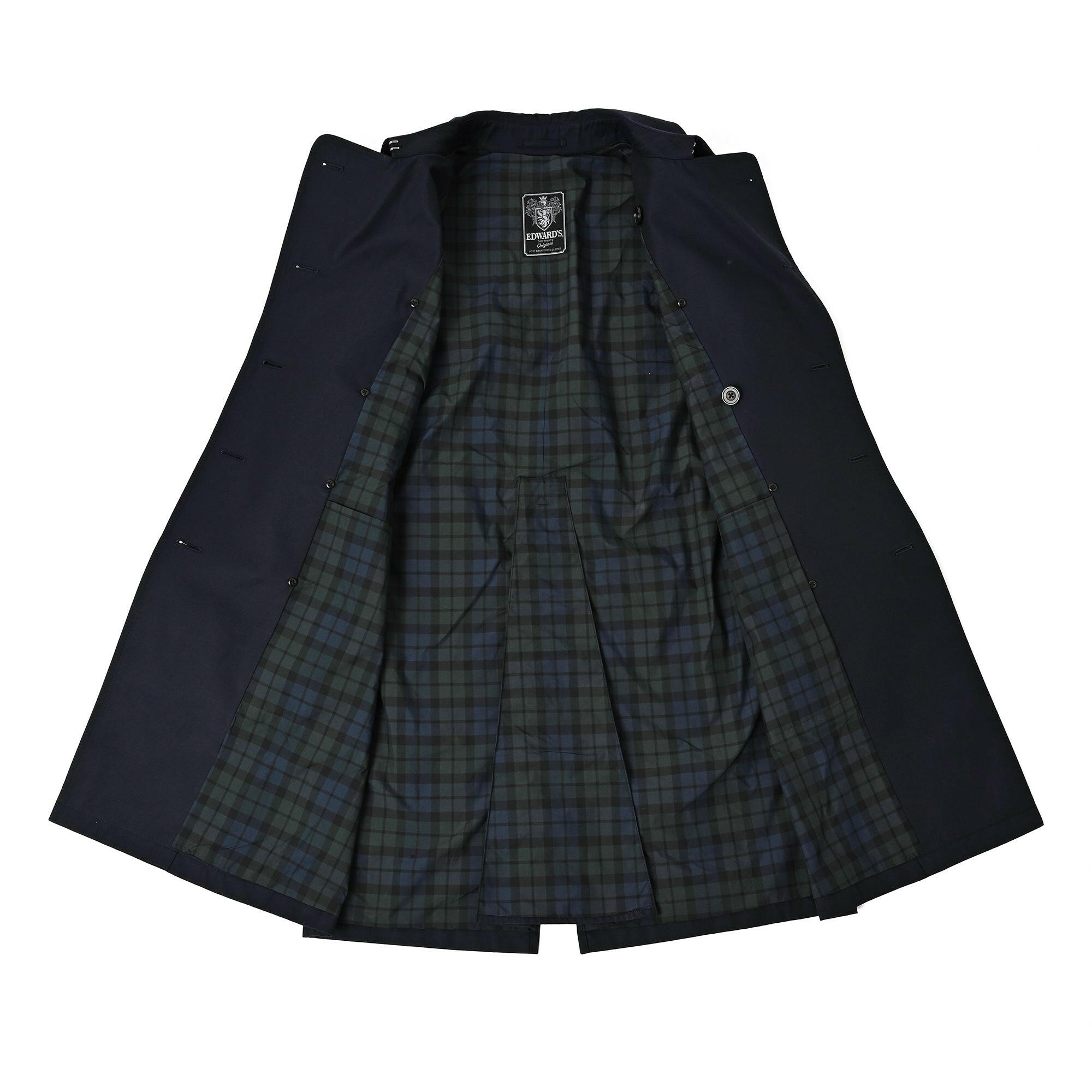 ダブルトレンチコート / ネイビー / M~LL / C-402-D | EDWARD'S