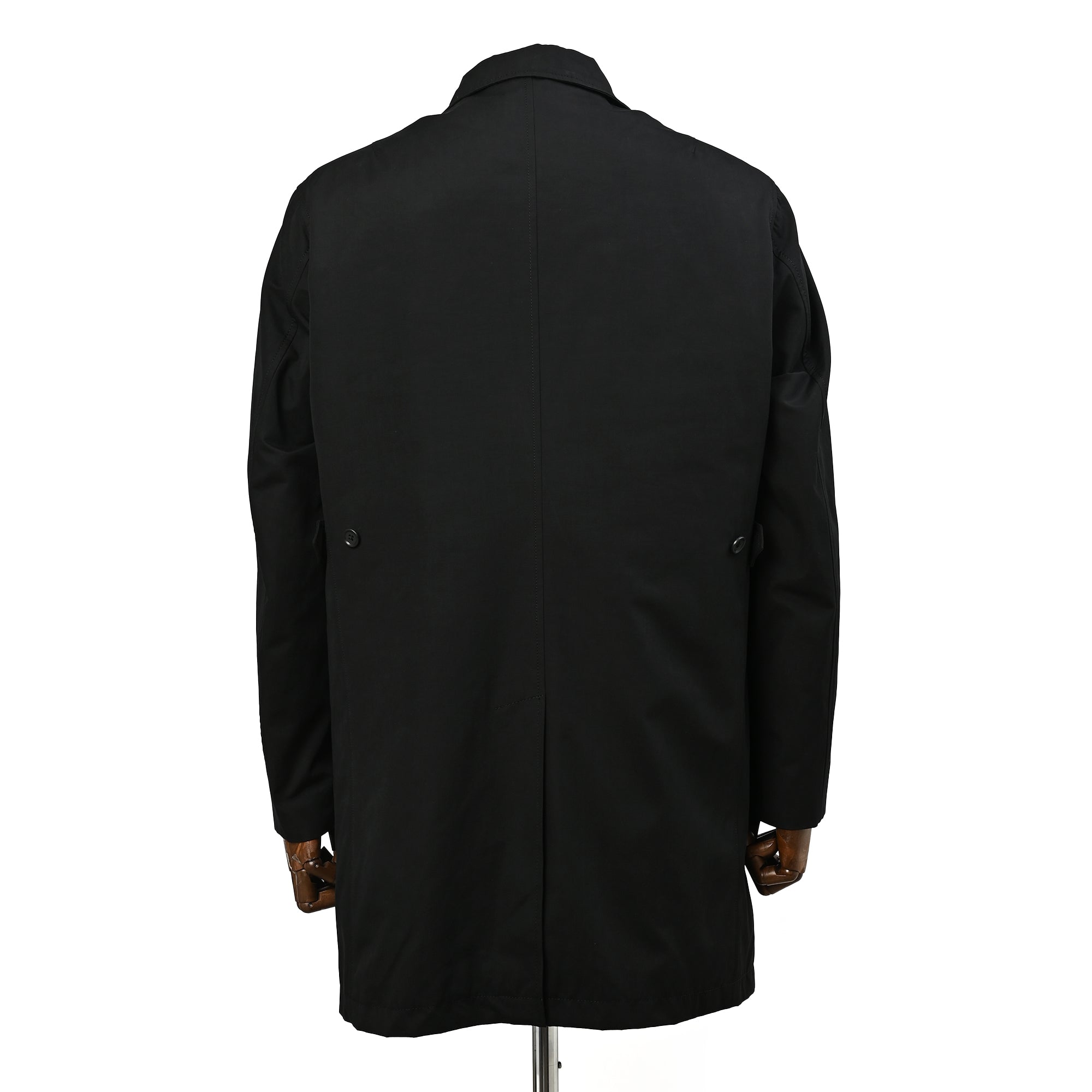 QUOISM HEAT ライナー スタンドカラー コート / ブラック / M~3L寸 / C-600-X