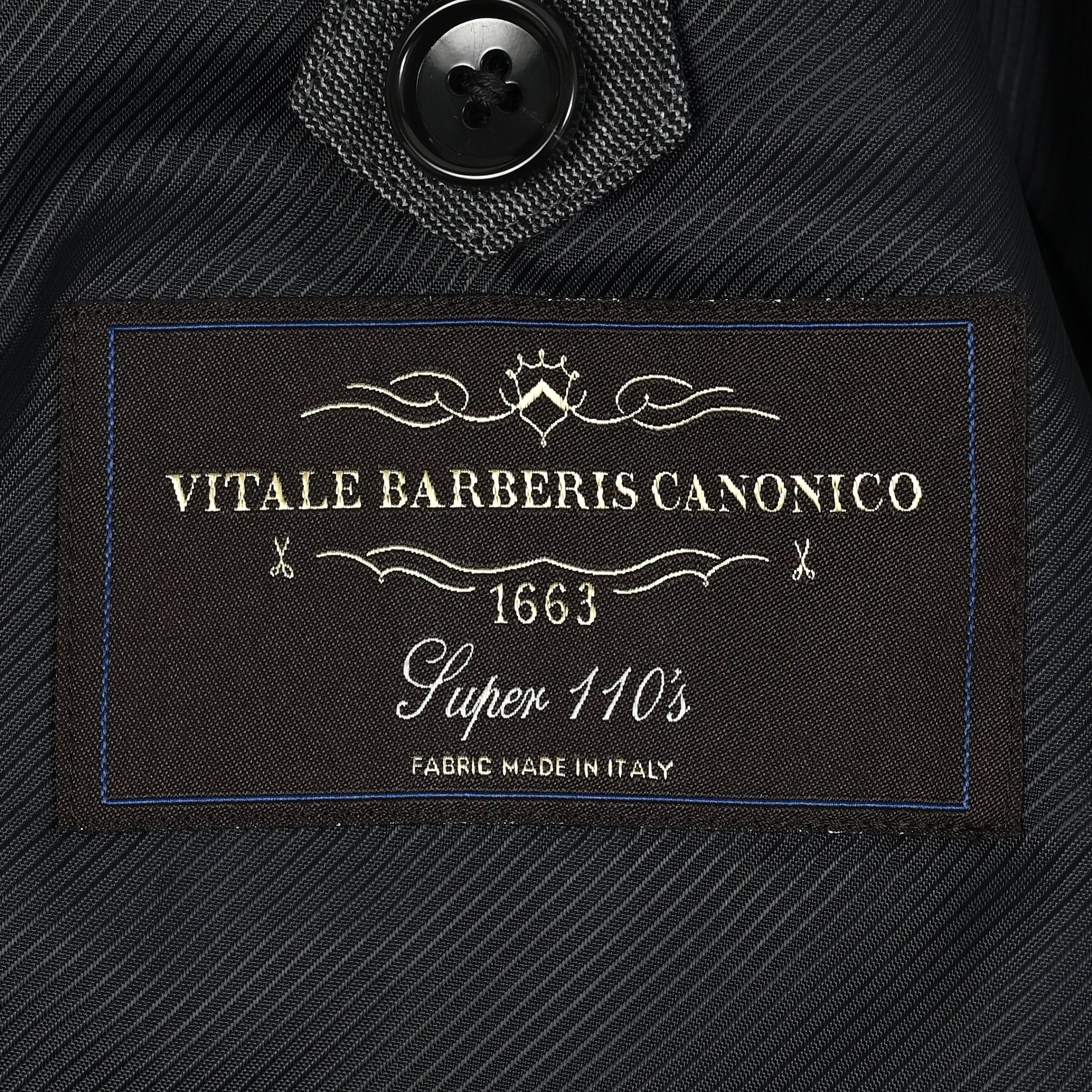 CANONICO（カノニコ) Super110'S ポロコート / チャコールグレー / M~LL寸 / C-601-A