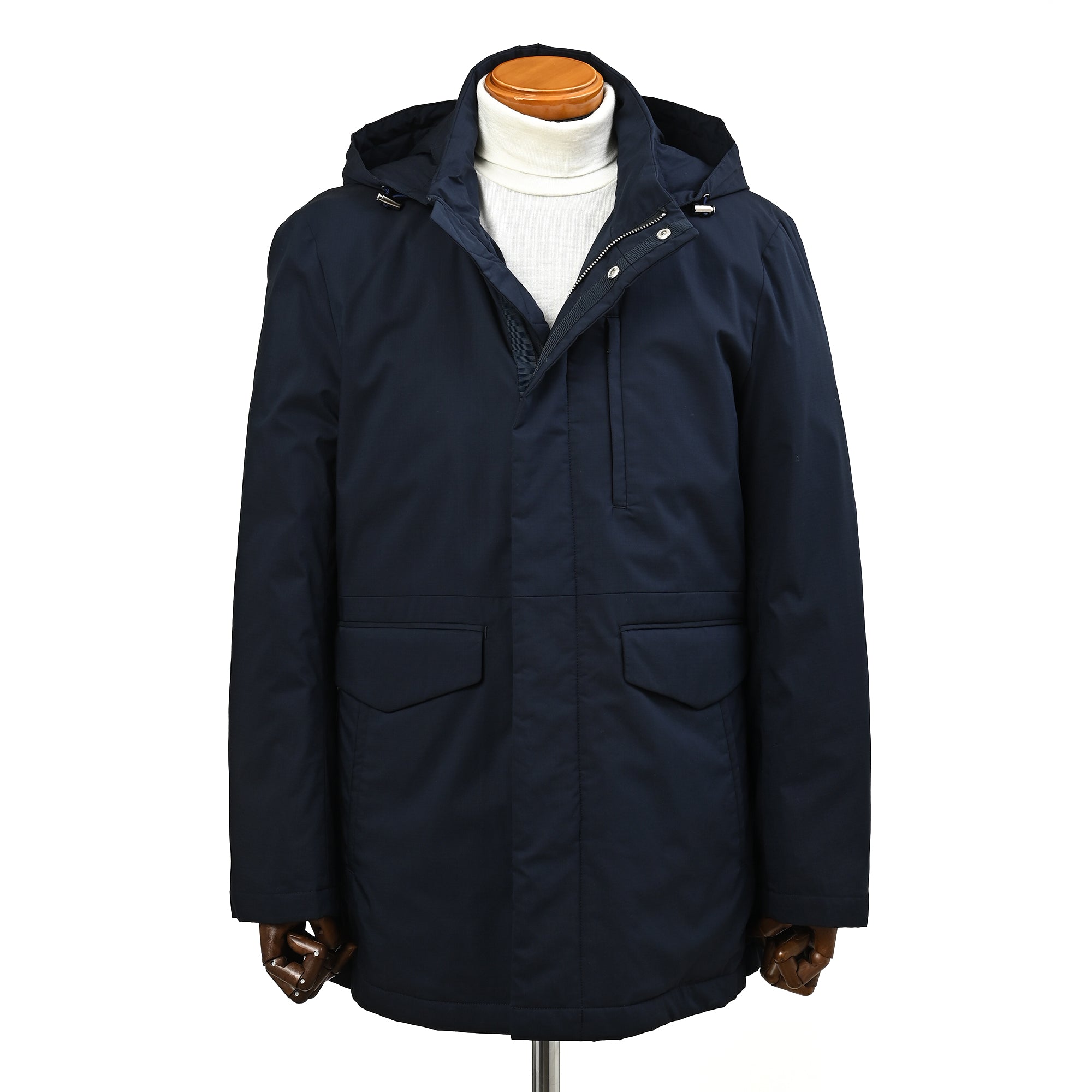 カジュアルダウンコート / ダークネイビー / M~LL寸 / C-604-D