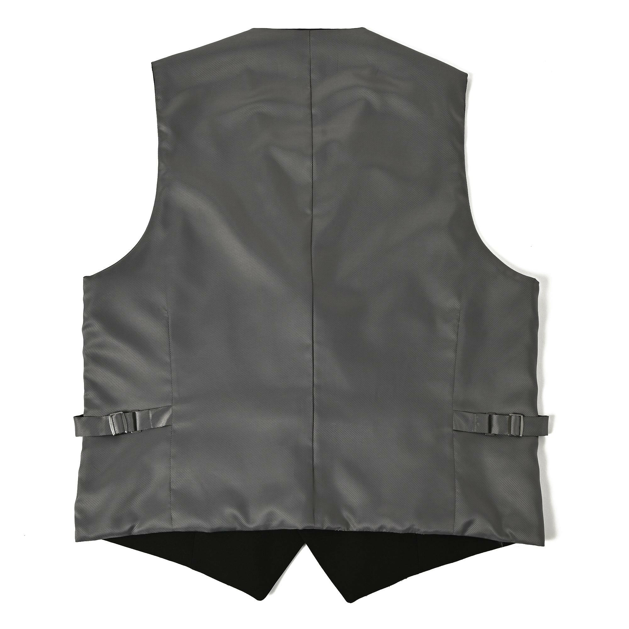 ウール リバーシブル ベスト / ブラック / S~LL.