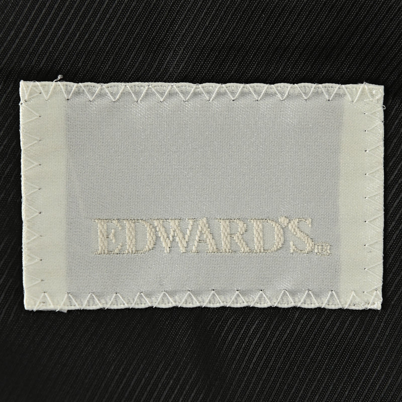 EDWARD'S - ＜礼服・喪服＞ ブラック フォーマルスーツ（アジャスター付き） / ブラック / A体,AB体,BB体