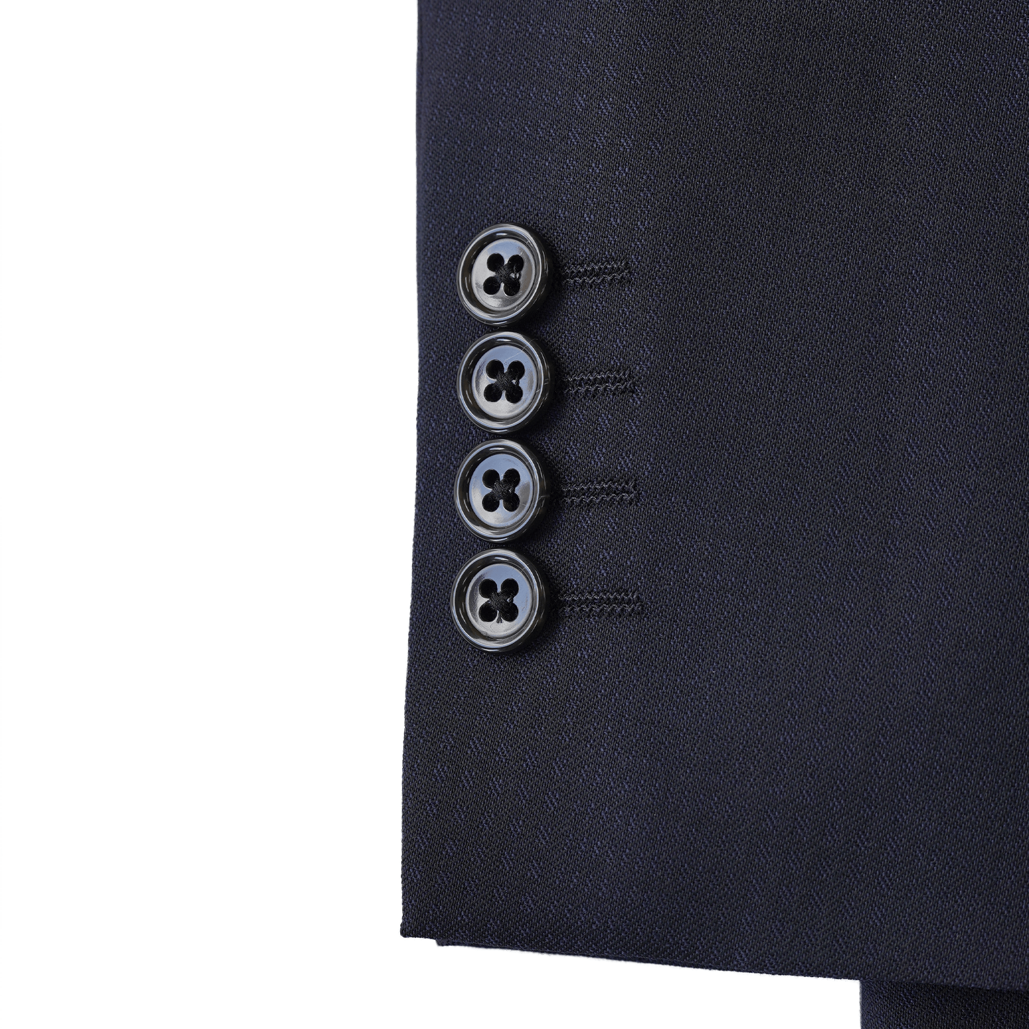 Lanificio T.G. di Fabio ウール 1タック スーツ ネイビー GS-502-D Lanificio T.G. di Fabio ウール 1タック スーツ ネイビー GS-502-D