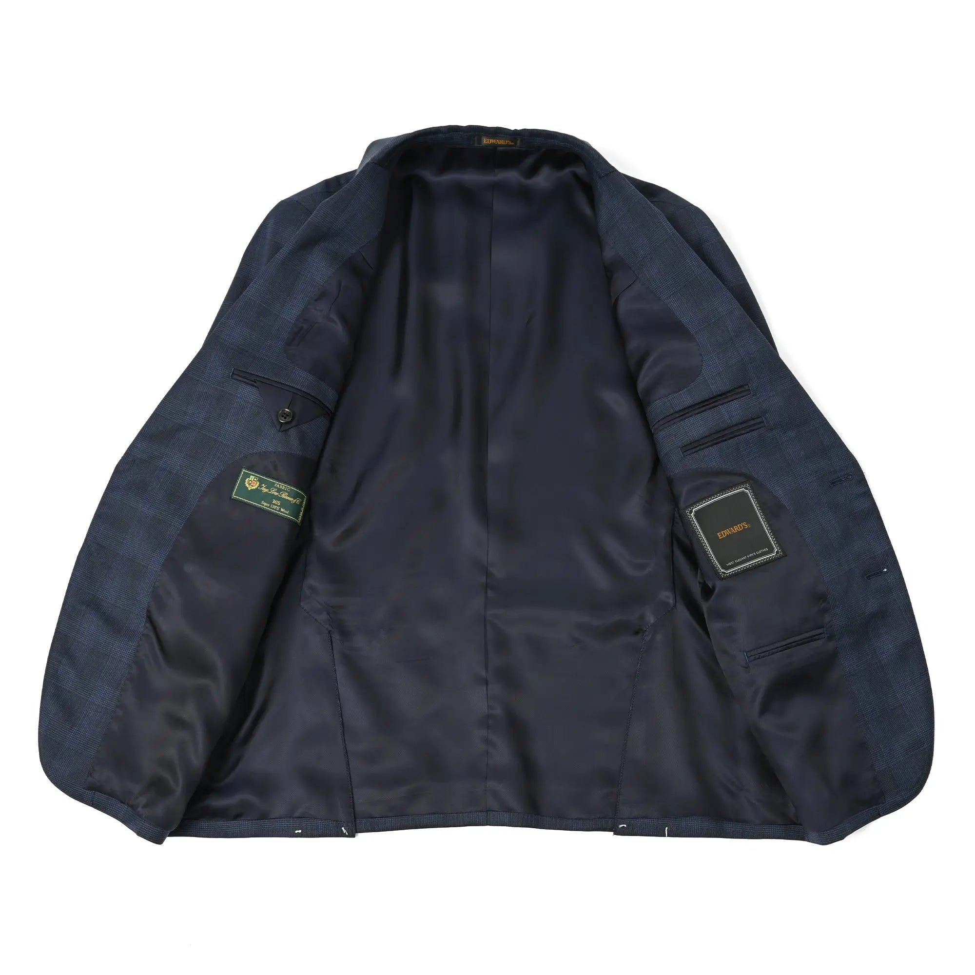 Loro Piana ウールスーツ｜365 Super130's ネイビーブルー GS-803
