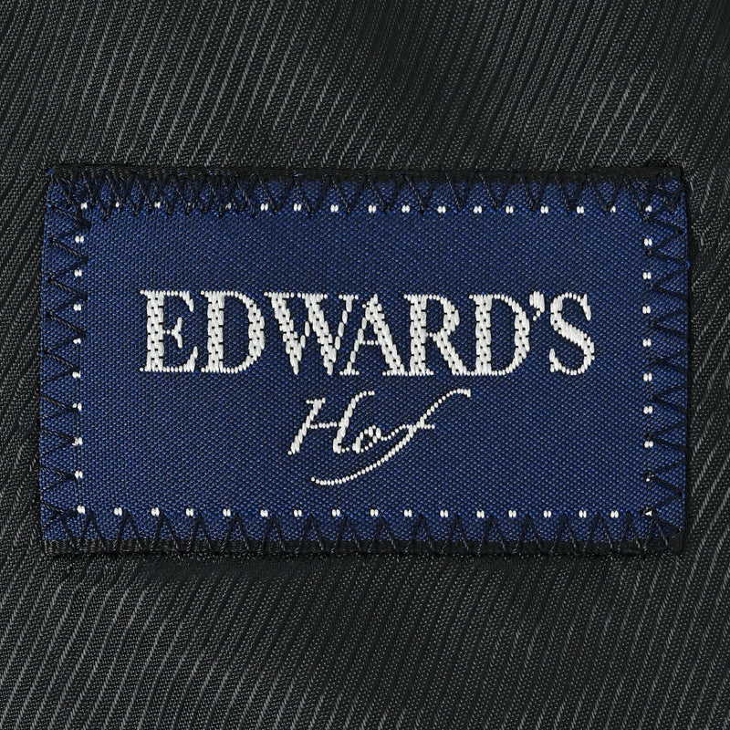 EDWARD'S Hof - イージーケア ライト ストレッチ ジャケット ヘリンボーン / ブルー / AB体,BB体