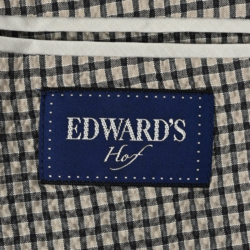 EDWARD'S Hof - エアコットンサッカー ライトウェイト ジャケット / ベージュ / S,M,L,LL