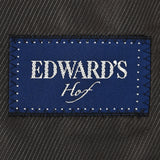 EDWARD'S Hof - ストレッチ ジャケット マイクロハウンドトゥース / ダークブラウン / A体,BB体