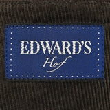 EDWARD'S Hof - コーデュロイ ストレッチ ライト ウェイト ジャケット（セットアップ可）/ ダークブラウン / S,M,L,LL