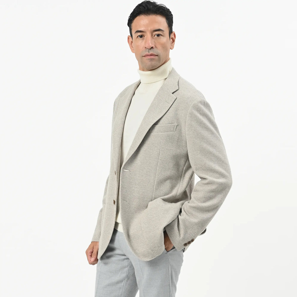 Ermenegildo Zegna Dondi JERSEY ライトウエイトジャケット HJ-871 EDWARD'S
