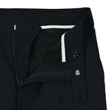EDWARD'S Hof - コットンライク ウォッシャブル ストレッチ スラックス