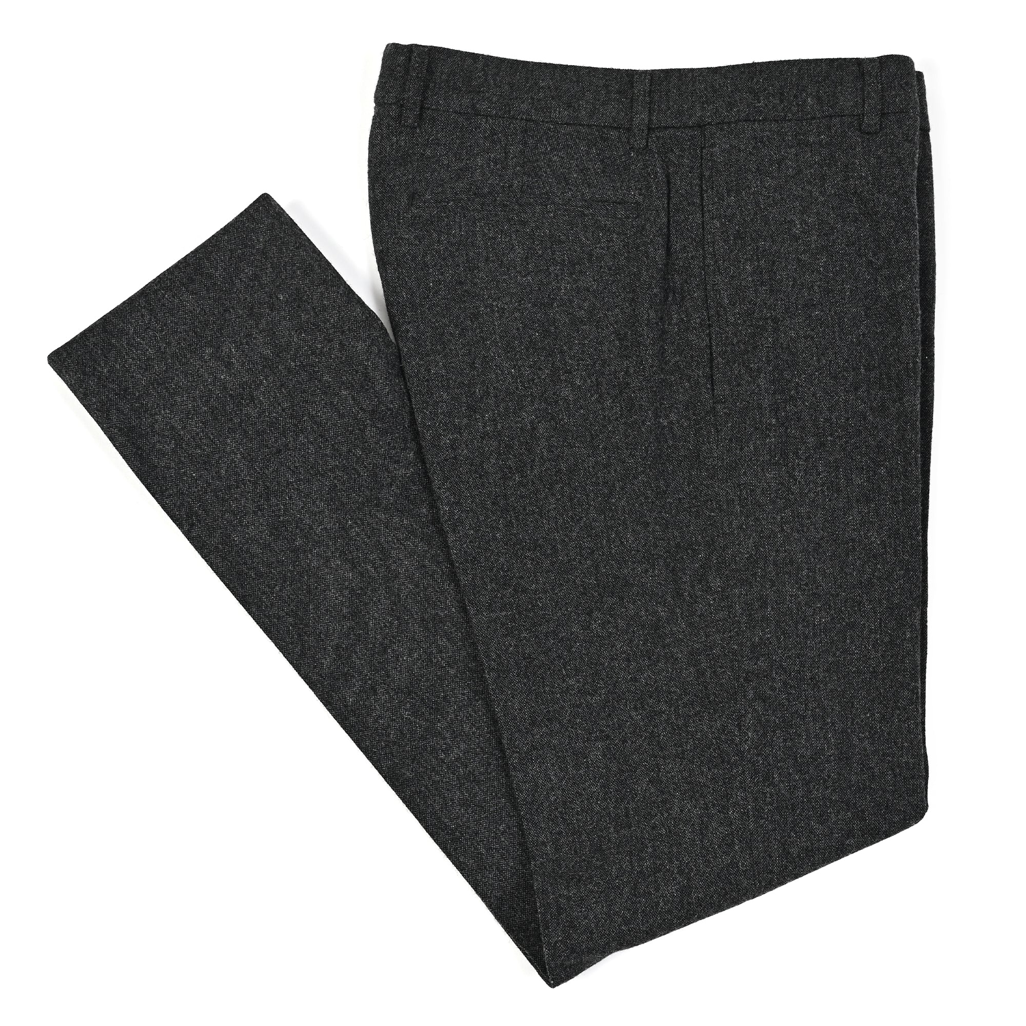 ホームスパン ストレッチ トラウザーズ / ミディアムグレー / 79~97 / HL-673-B