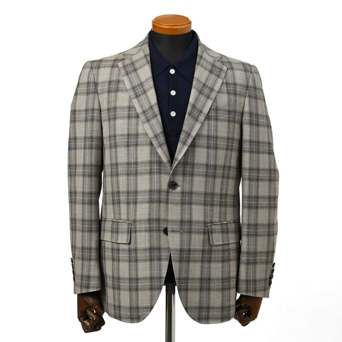 Ermenegildo Zegna CROSS PLY ジャケット タータンチェック ライト 