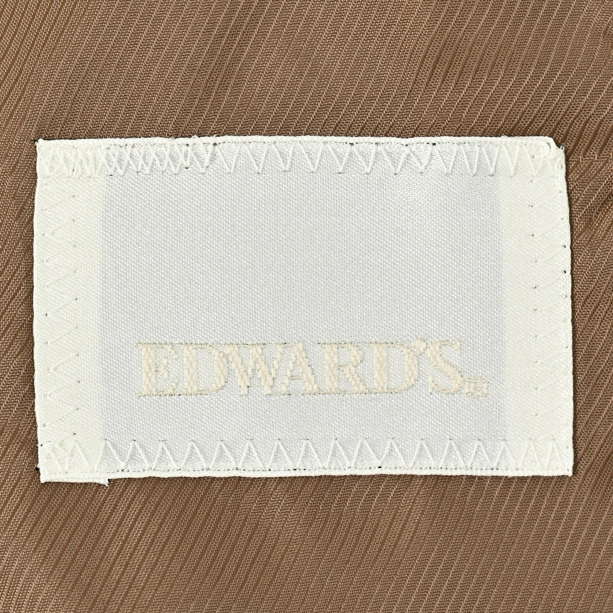 EDWARD'S - バランサーキュラー テーラードジャケット / ダークブラウン / AB体,BB体.