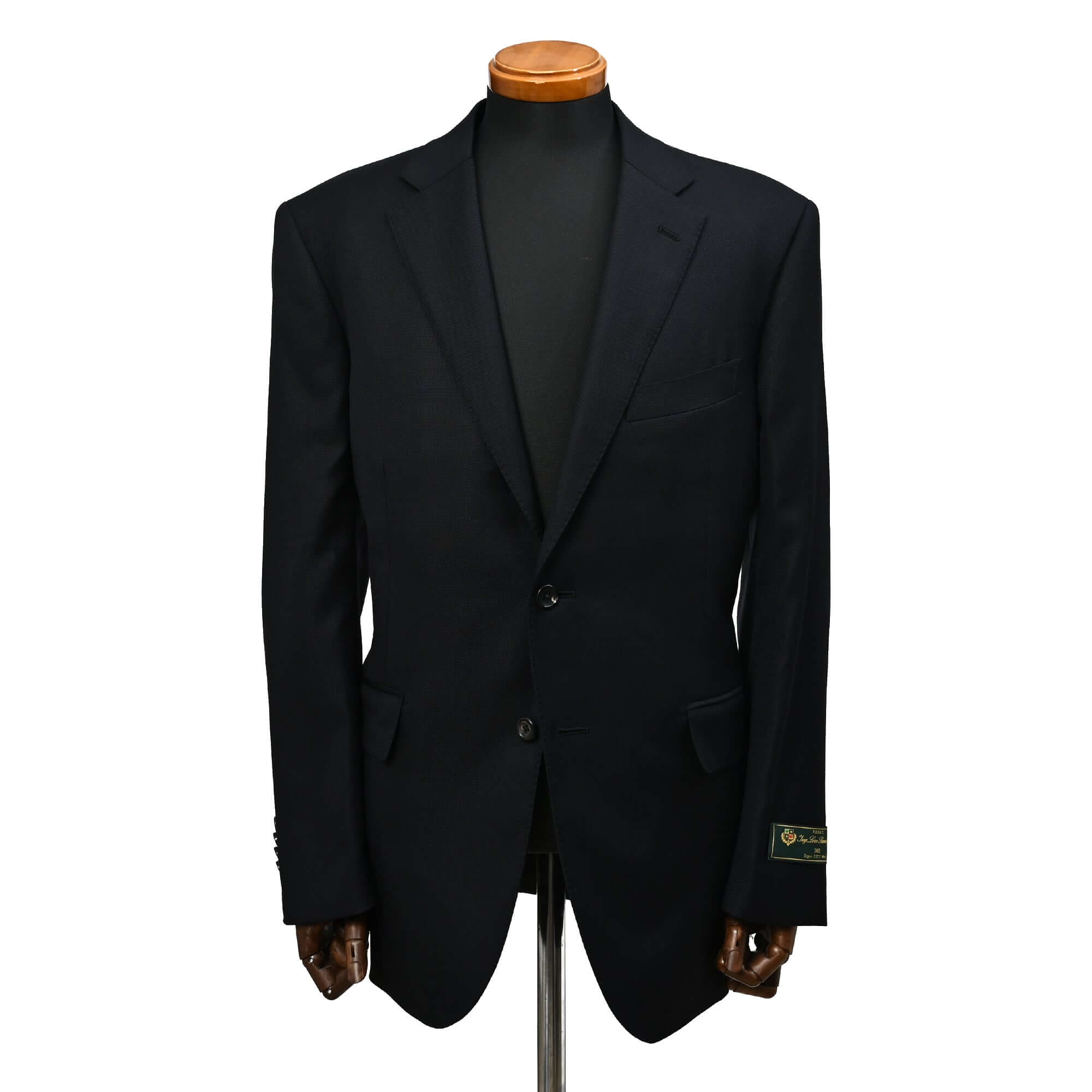 Loro Piana 365 SUPER130'S ウール ジャケット ネイビー J-622-D