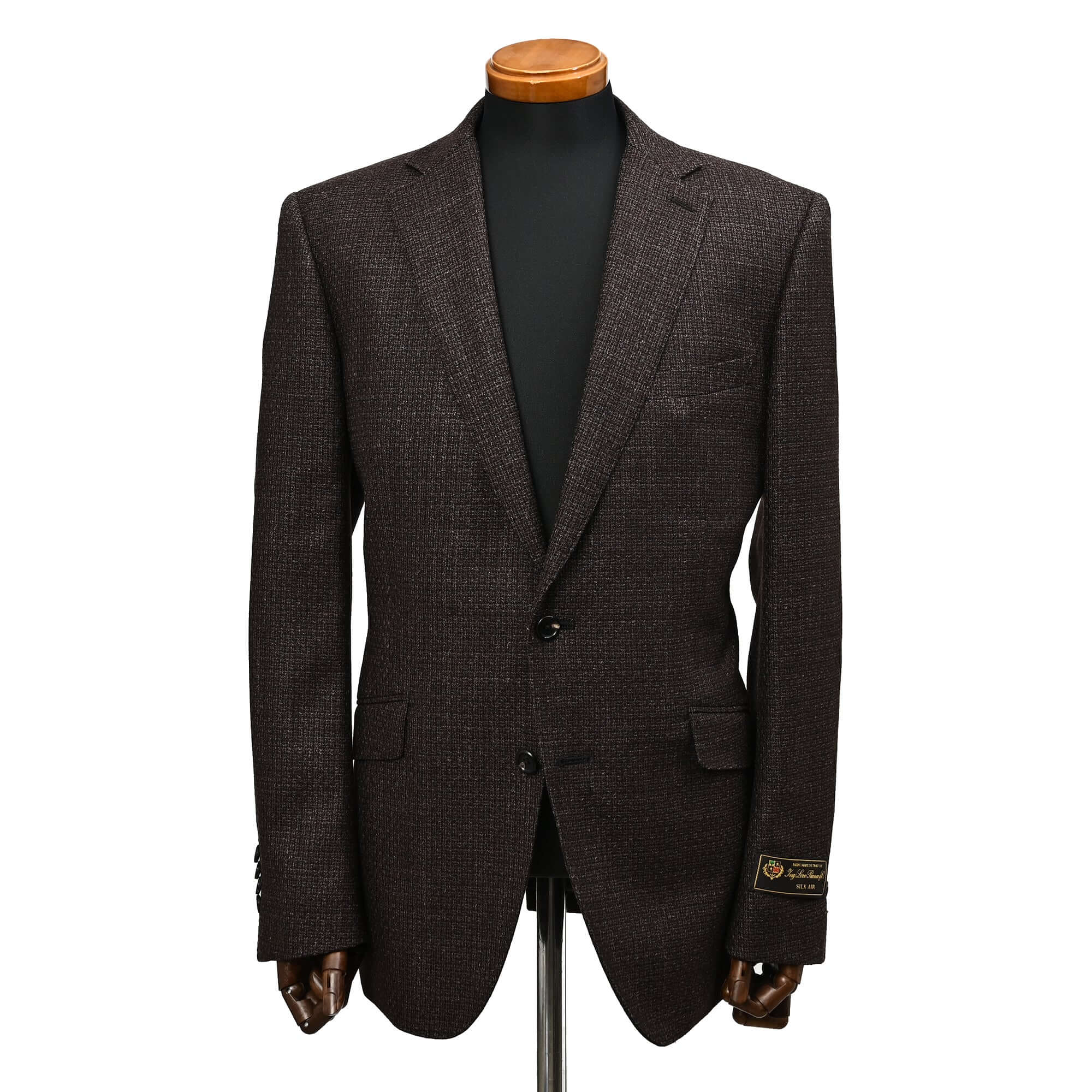 Loro Piana ウール カシミア シルク混 ジャケット｜Silk Air ブラウン