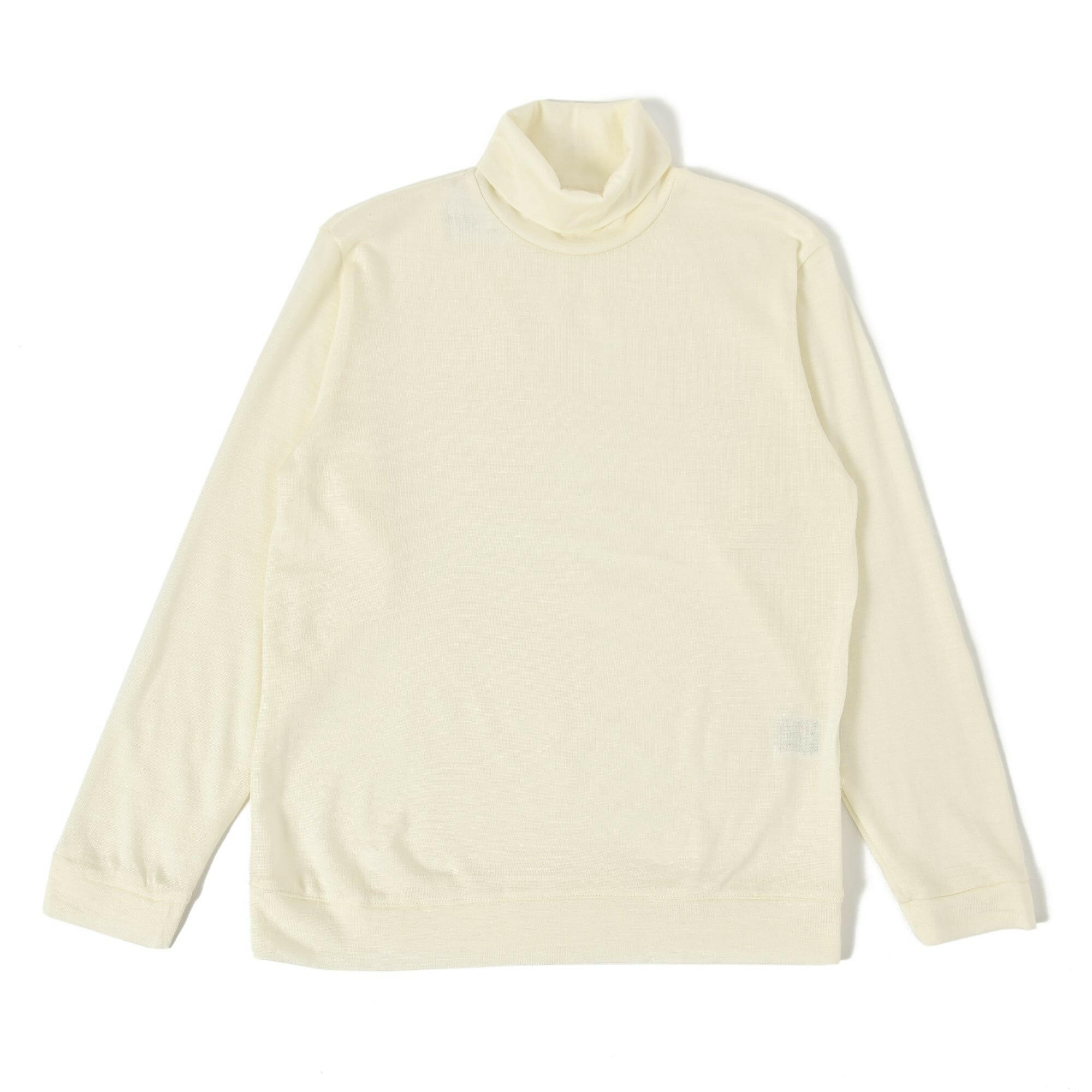 EDWARD'S - ハイゲージ タートルネック セーター / アイボリー / M,L,LL.