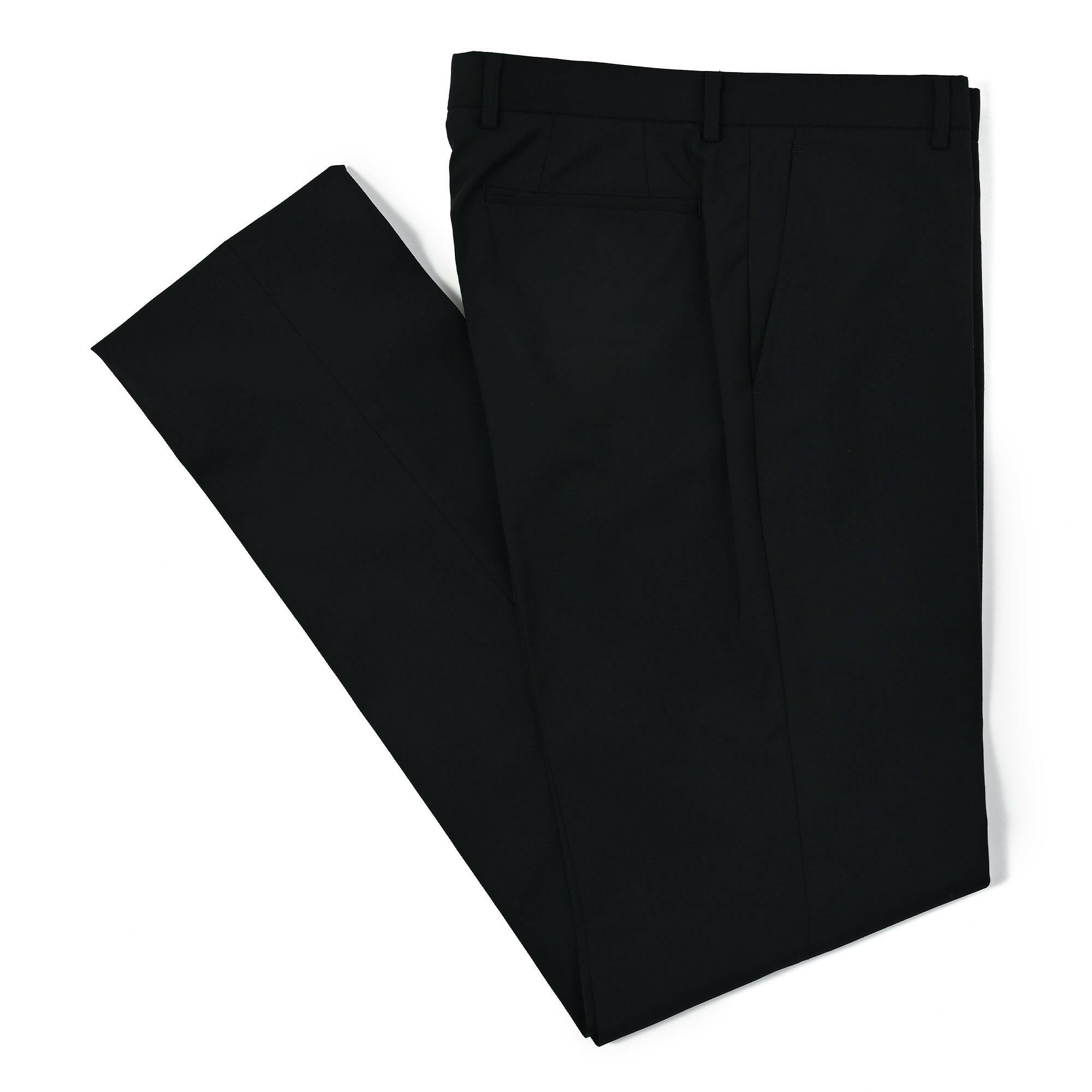 ウールブレンド ウォッシャブル ナチュラルストレッチ スラックス.