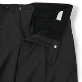 ウールブレンド ウォッシャブル ナチュラルストレッチ スラックス.
