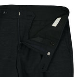 ウールブレンド ウォッシャブル ナチュラルストレッチ スラックス / ブルー