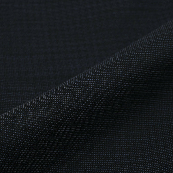 ウールブレンド ウォッシャブル ナチュラルストレッチ スラックス / ブルー