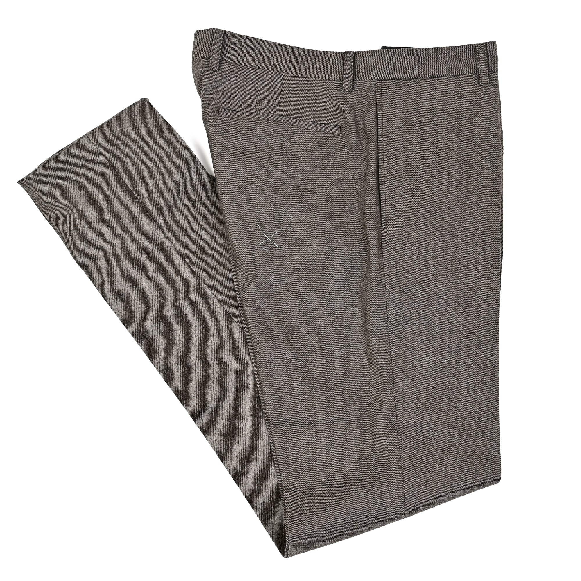 尾州ウール ストレッチ トラウザーズ / マロン / 79~97 / L-610-H