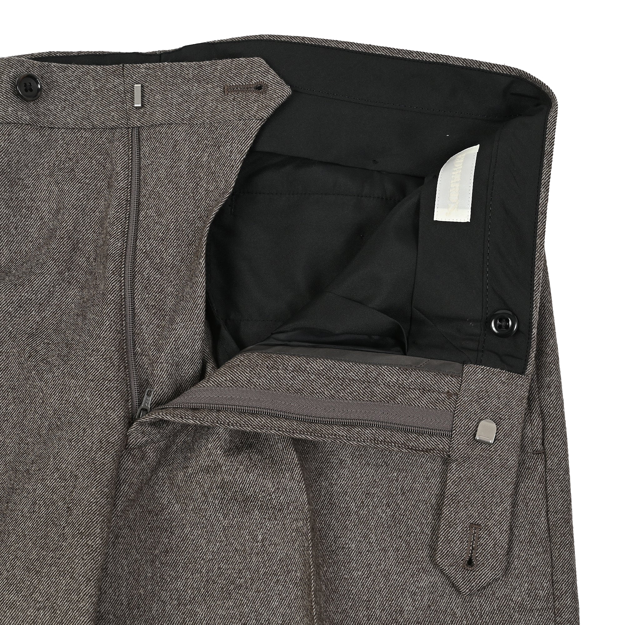 尾州ウール ストレッチ トラウザーズ / マロン / 79~97 / L-610-H