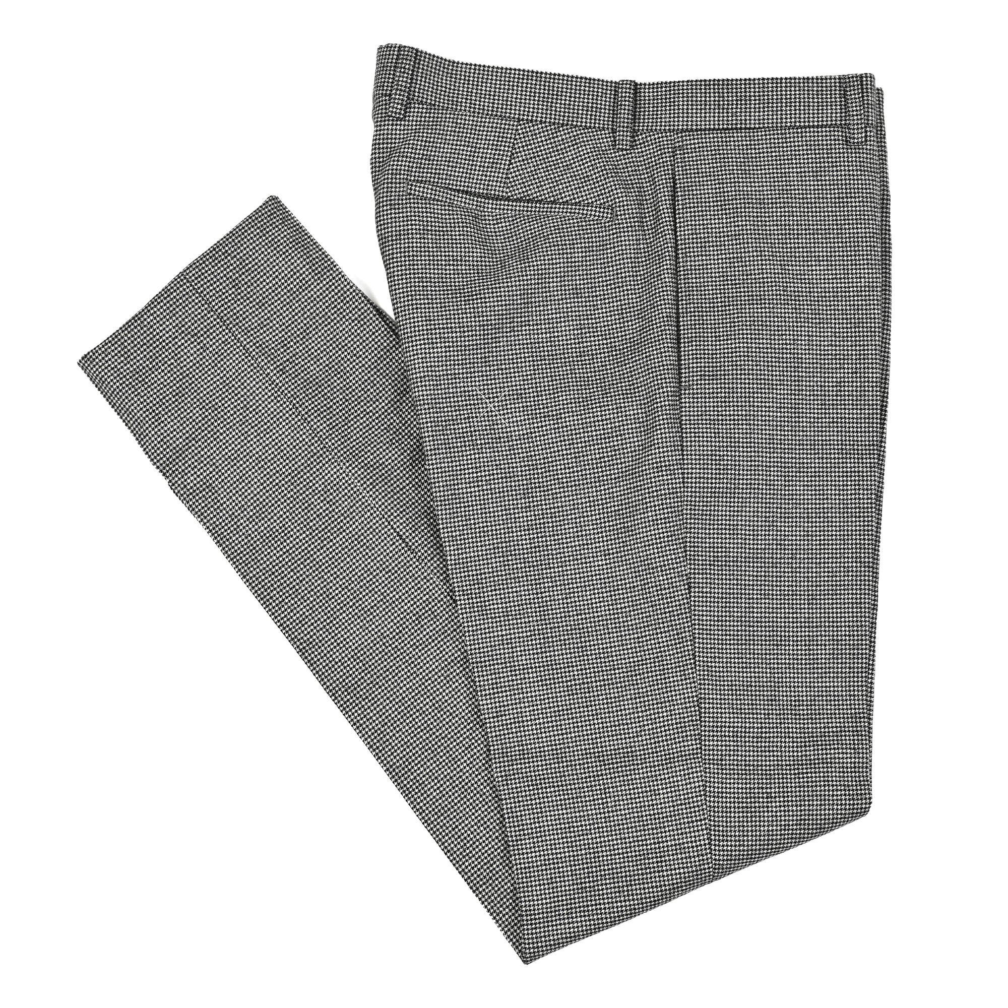 日本製生地 Super100’s ストレッチ フラノトラウザーズ / ミディアムグレー / 79~97 / L-611-B