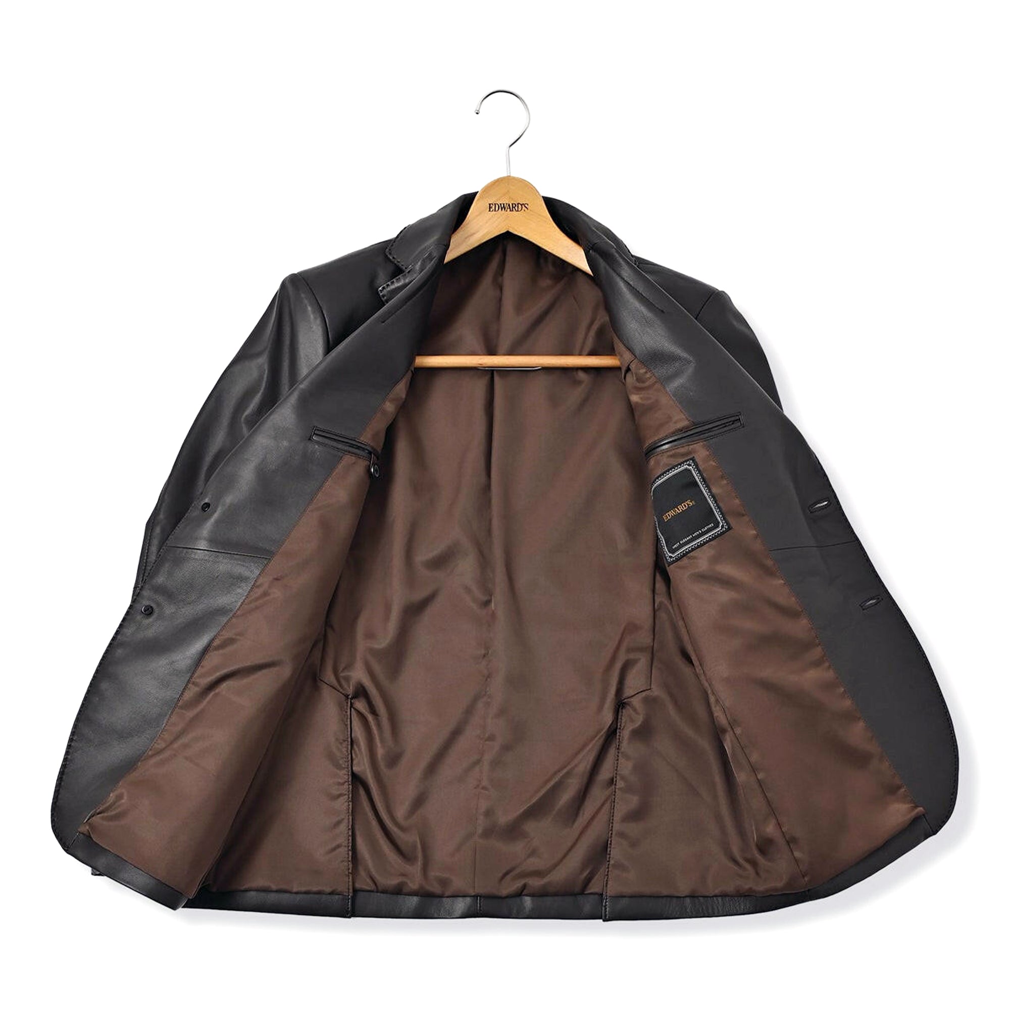 シープスキン レザー テーラード ジャケット / ブラウン/ M,L,LL / AB-021-G