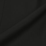 EDWARD'S -ウール 1タック ダブルブレストスーツ /ブラック / AB体