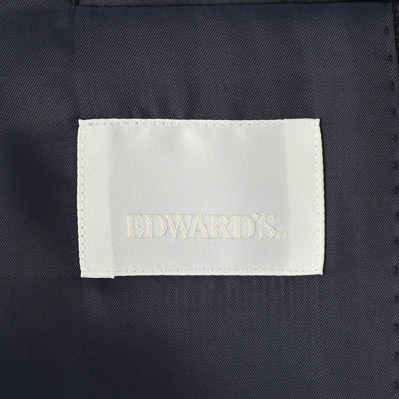 EDWARD'S - ツーパンツスーツ シャドーチェック / ブルー/ A体,AB体