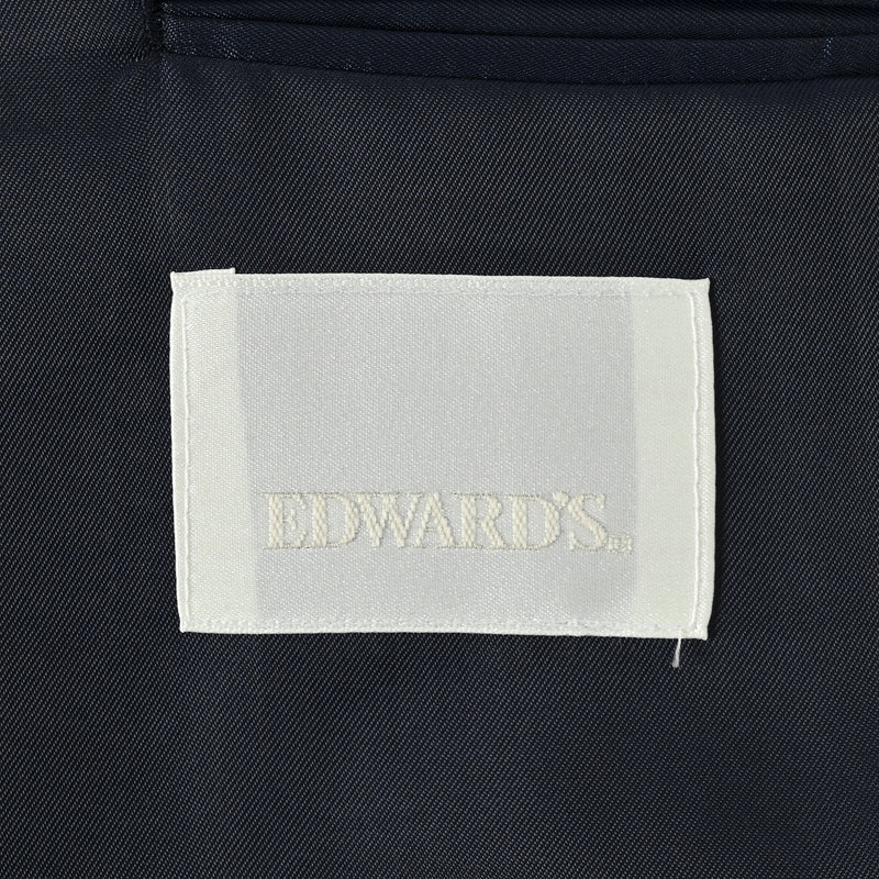 EDWARD'S - ウール タータンチェック/ ネイビー / AB体