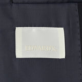 EDWARD'S - ウール １タック ツーパンツスーツ / ネイビー / AB体,BB体