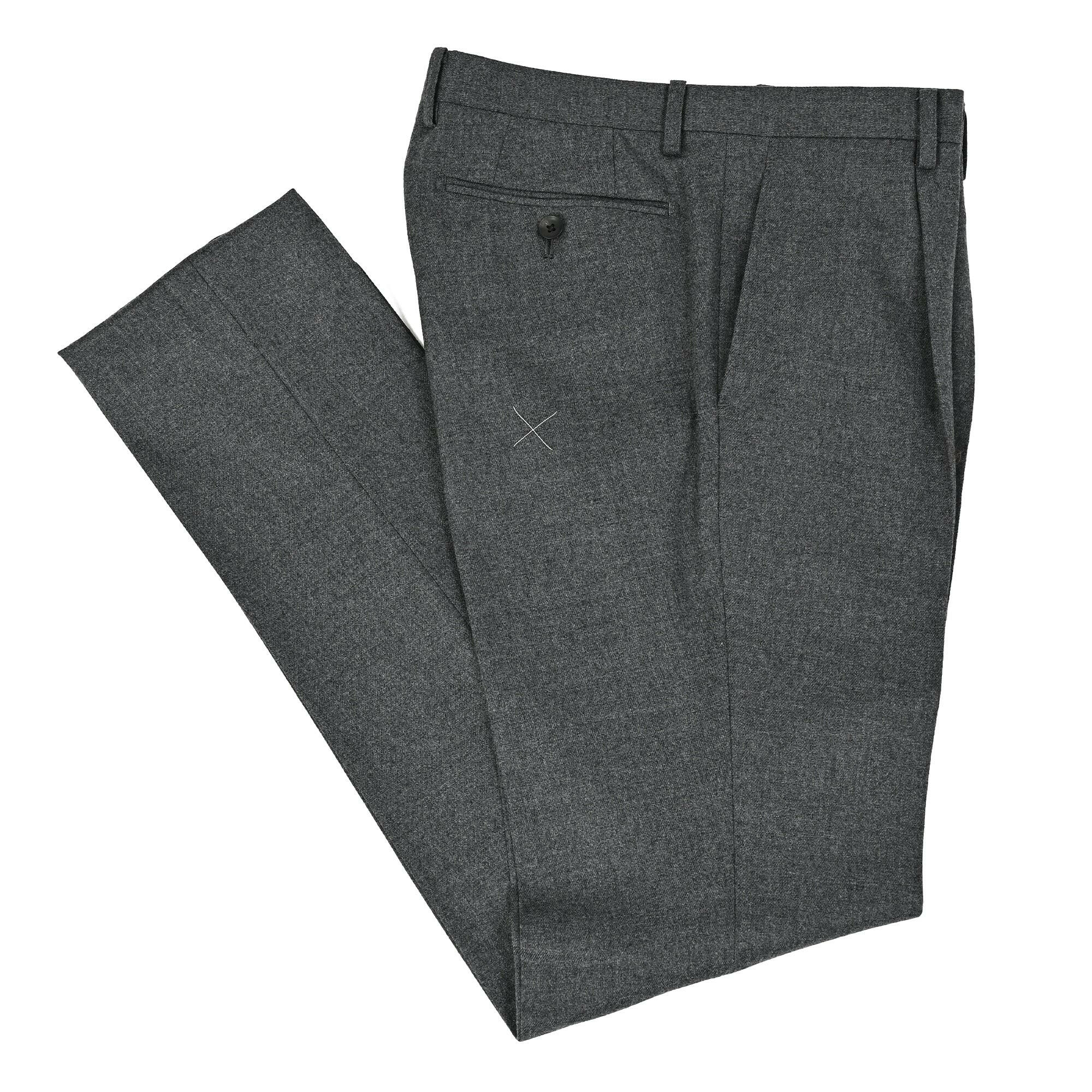 尾州 SMART MERINO SAXONY ストレッチ 1タック ダブルスーツ / グレー / A体,AB体.