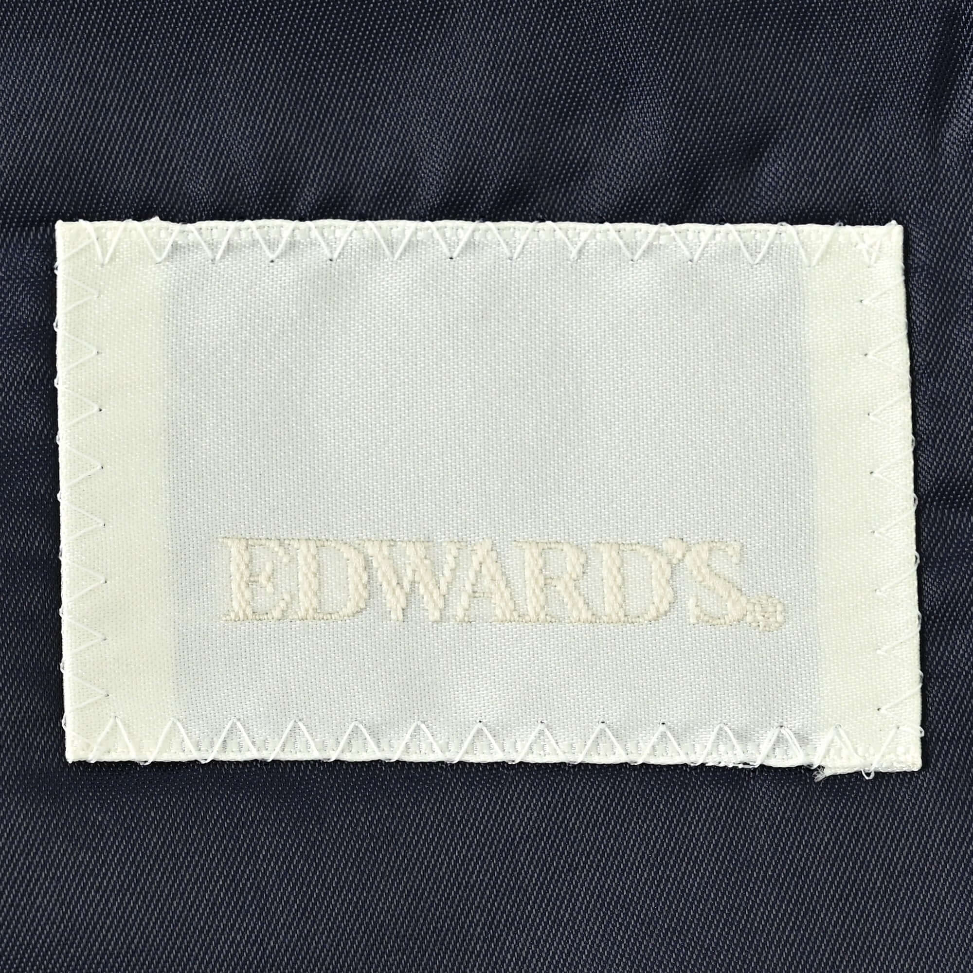 サマーウール ツーパンツスーツ マイクロチェック インクブルー S-711-E