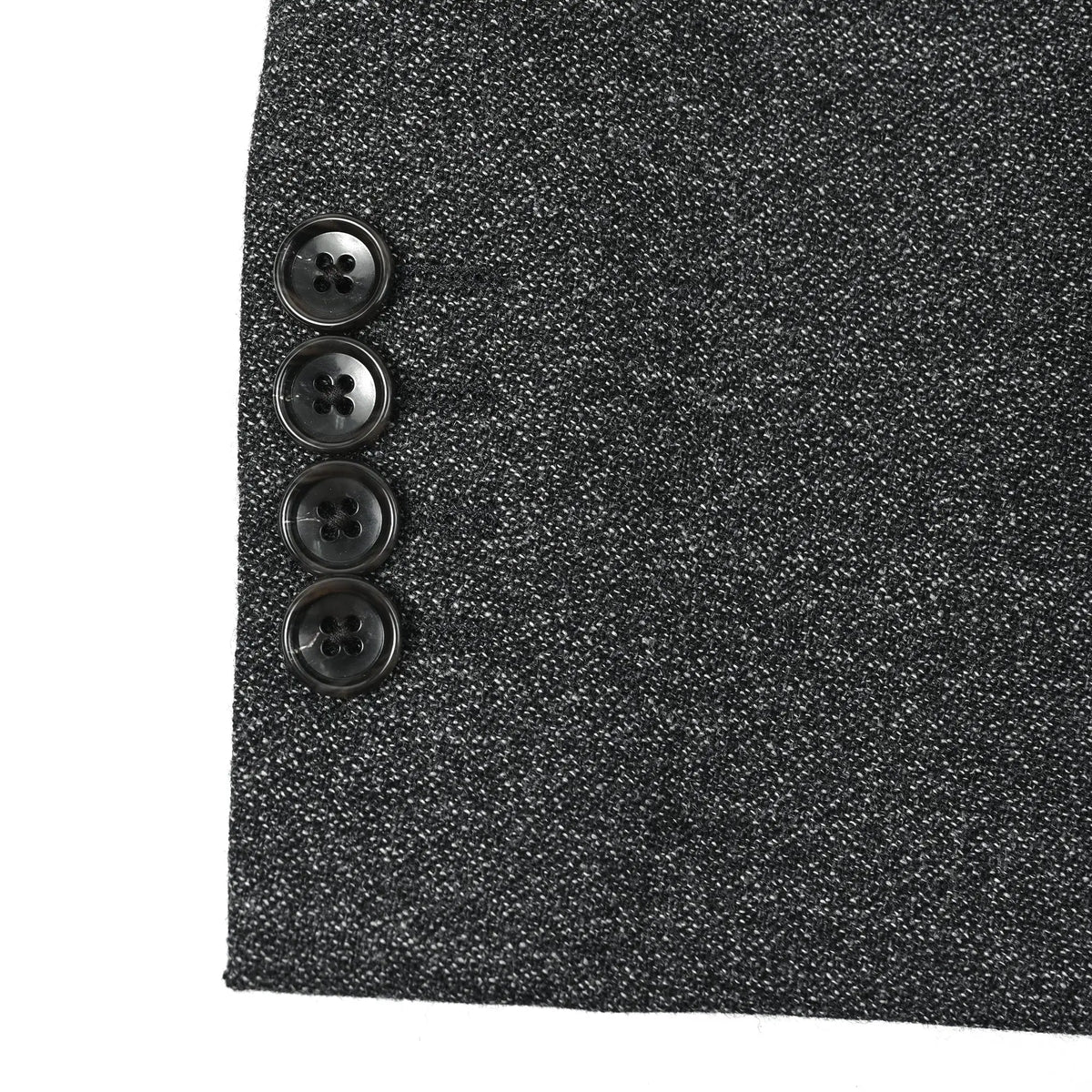 4PLY ウールワンタックスーツ 織り柄 メランジグレー S-804 EDWARD'S