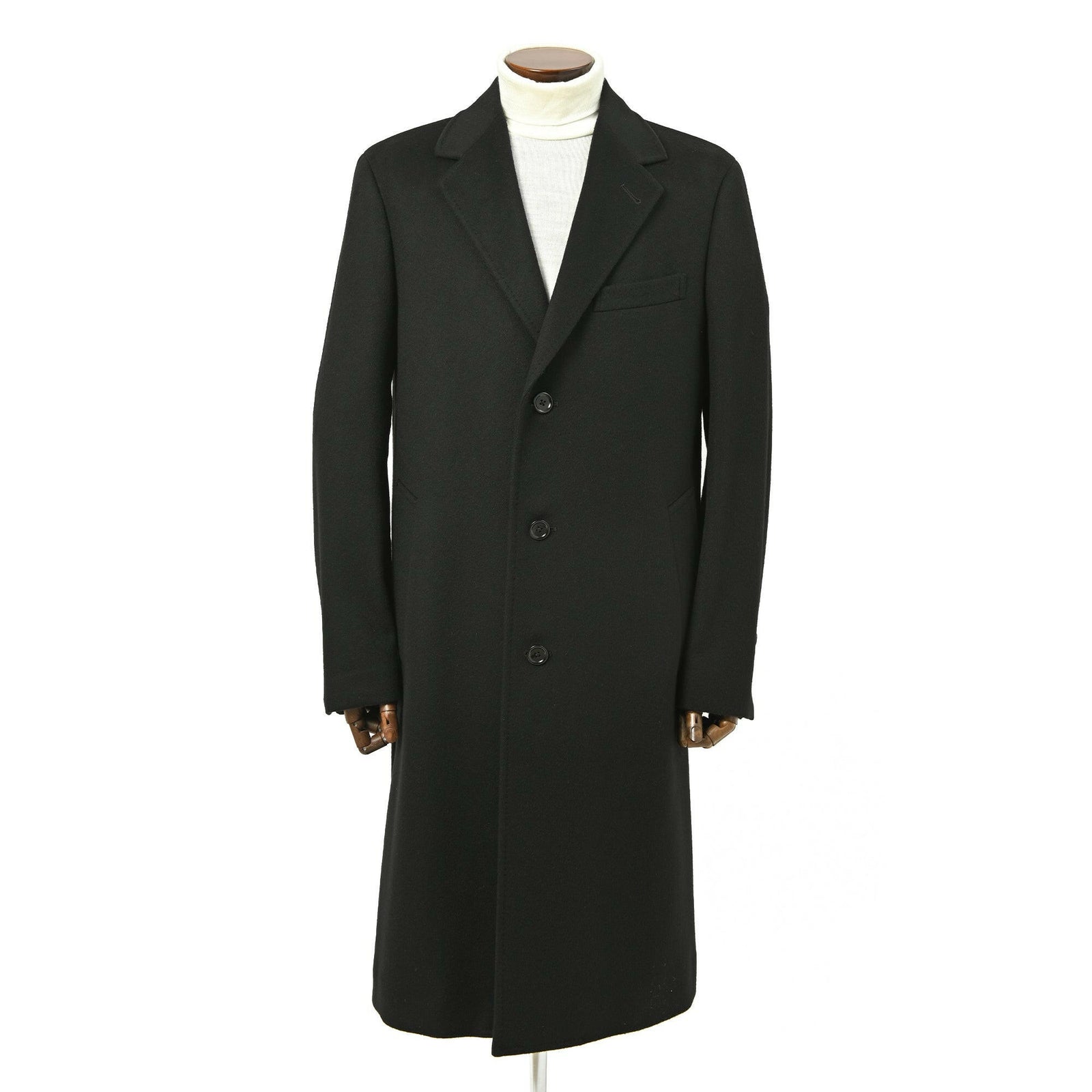 美品　ポールスミス　ダブルチェスターコート　カシミア混　レディース42 美品 ポールスミス ダブルチェスターコート カシミア混