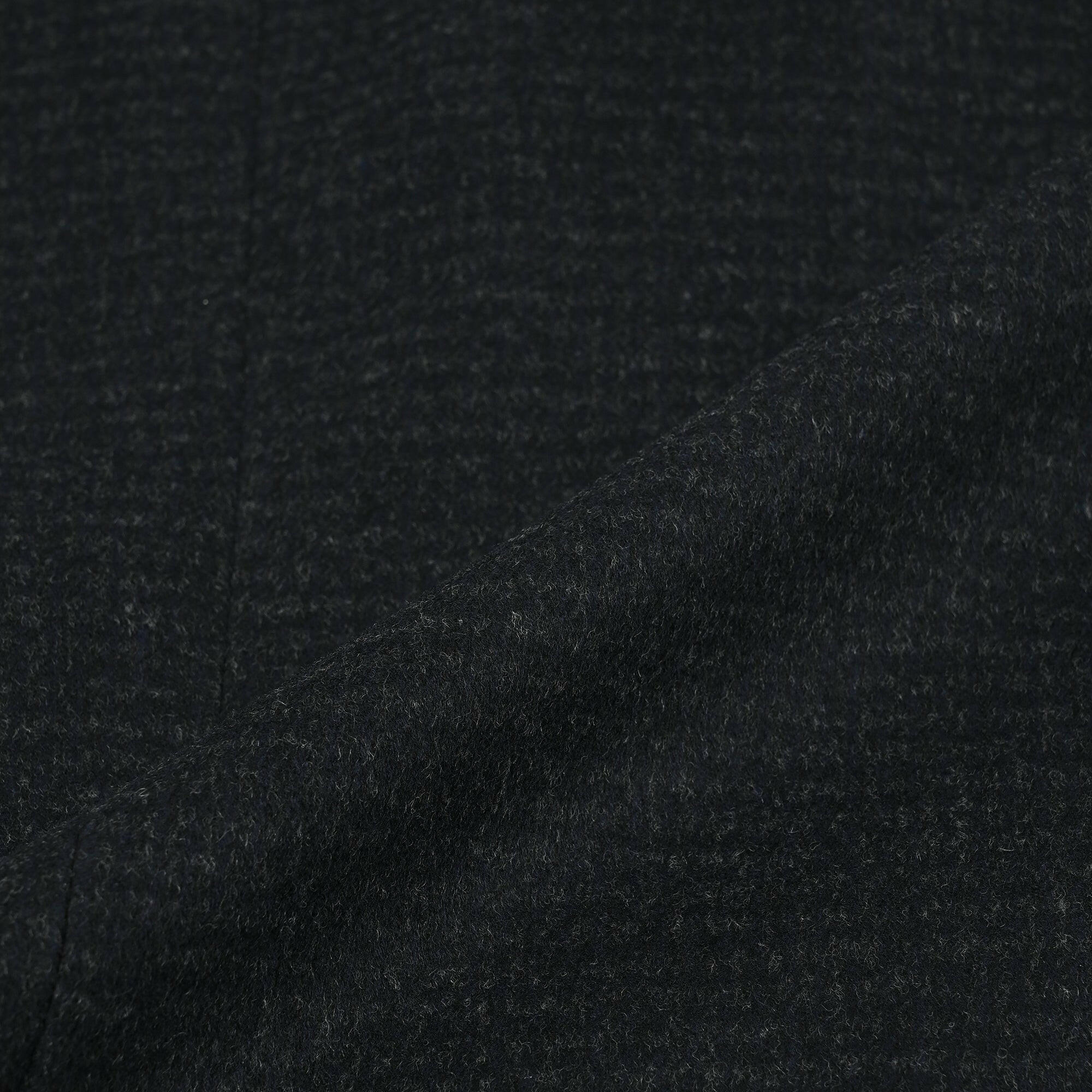 EDWARD'S - SUPER120'S ウール カシミヤ ステンカラーコート / ダークネイビー / S,M,L,LL,XL/w-203.