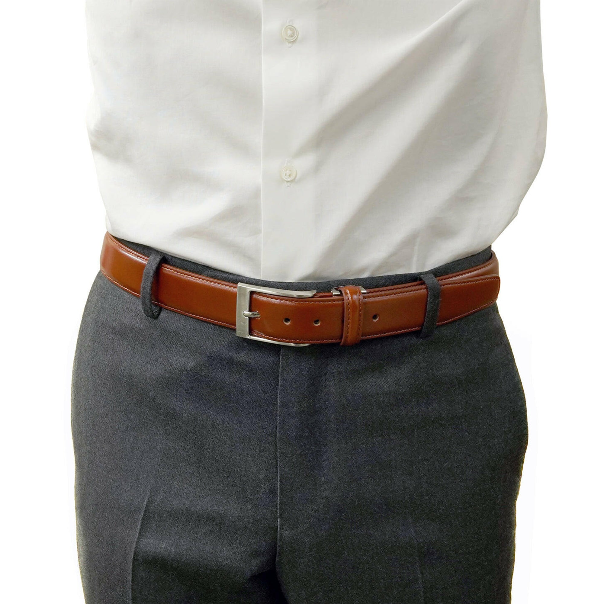 Bester レザー パワーベルト ブラウン BESTER 高級レザー トレーニングベルト｜本革製・腰サポート・筋