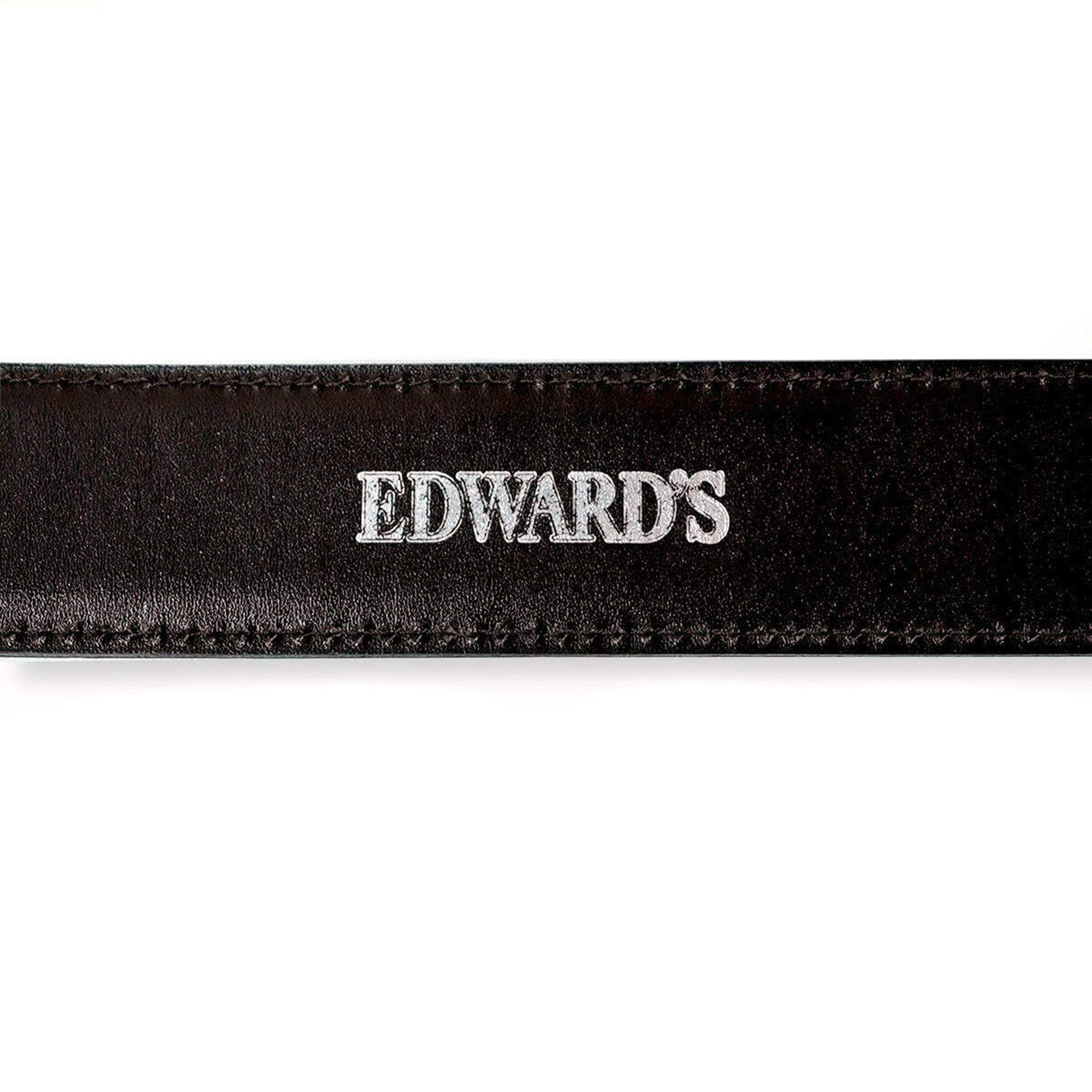 クロコダイル レザー ベルト / ブラウン | EDWARD'S Online Store