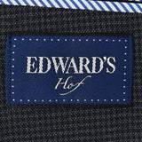 EDWARD'S Hof - ストレッチ ライト ウェイト ジャケット マイクロハウンドトゥース / グレー / S,M,L,LL