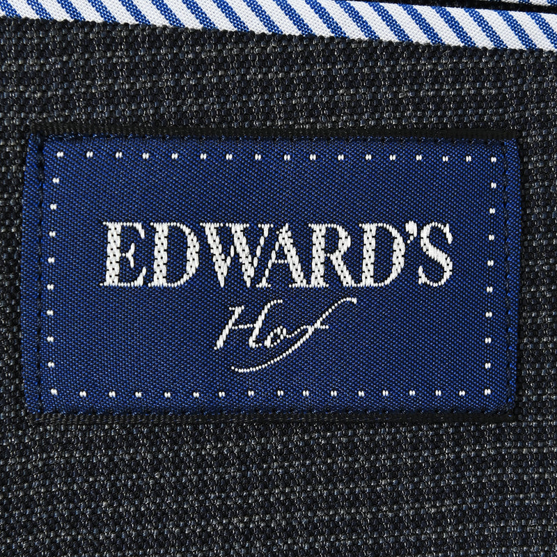 EDWARD'S Hof - ストレッチ ライト ウェイト ジャケット マイクロハウンドトゥース / グレー / S,M,L,LL
