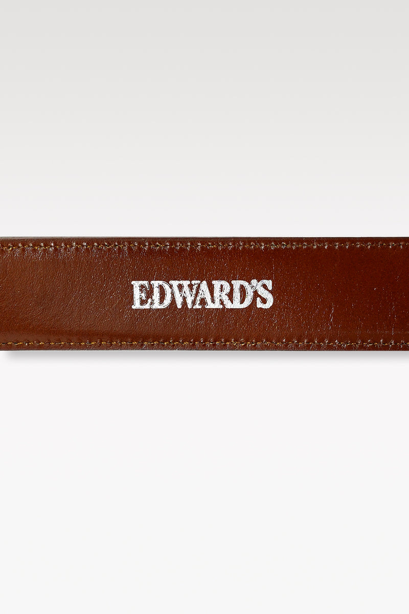 EDWARD'S - クラシック レザー ベルト / ライトブラウン | EDWARD'S 