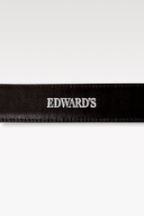 EDWARD'S - クロコダイル レザー ベルト / ブラウン